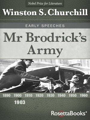 cover image of Mr Brodrick's Army